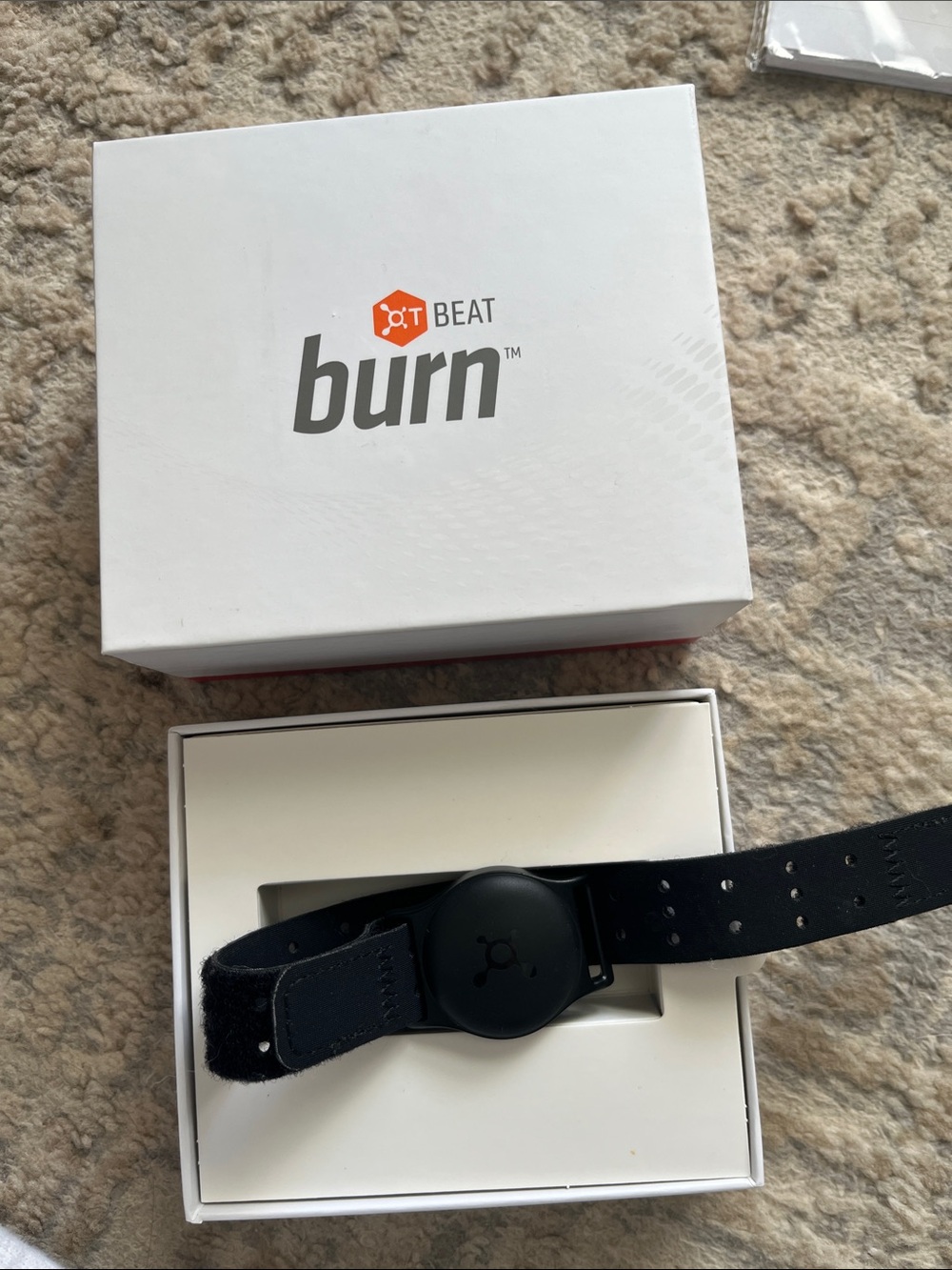 Orange Theory Beat Burn Fitness Tracker watch